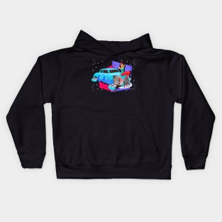 Hot Rod Mermaid Kids Hoodie